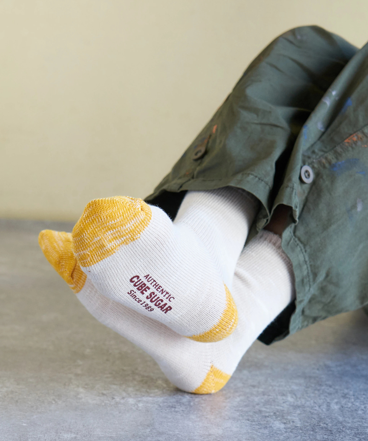 CUBE SUGAR(キューブシュガー) |【春新作】ミックス糸 ソックス