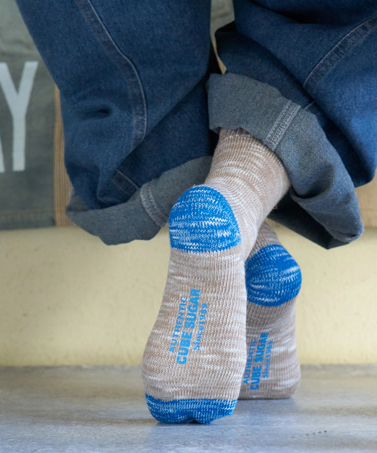 CUBE SUGAR(キューブシュガー) |【春新作】ミックス糸 ソックス