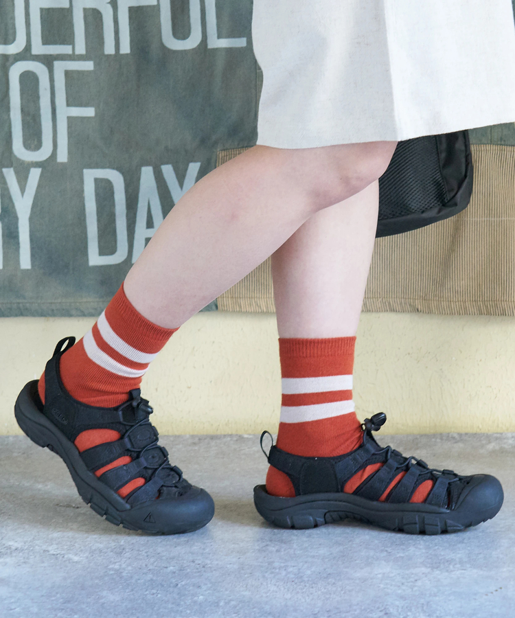 CUBE SUGAR(キューブシュガー) |【春新作】ライン ソックス