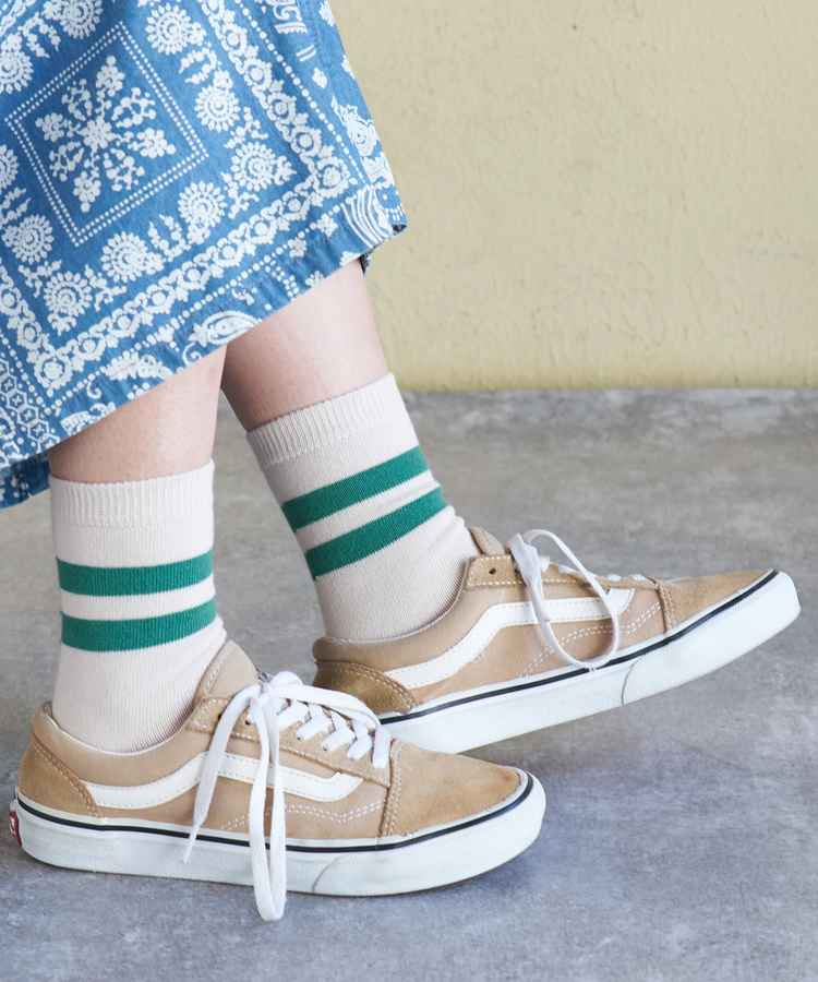 CUBE SUGAR(キューブシュガー) |【春新作】ライン ソックス