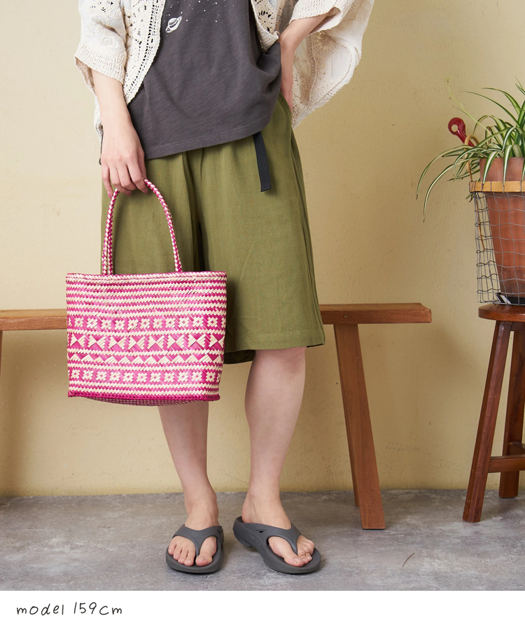 CUBE SUGAR(キューブシュガー) |【春新作】カラフル ミニ トートバッグ