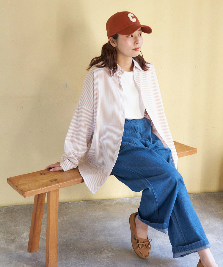 CUBE SUGAR(キューブシュガー) |【春新作】ストライプ レギュラー シャツ