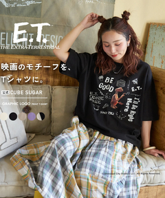 21/-OE天竺 E.T. ドルマン Tシャツ