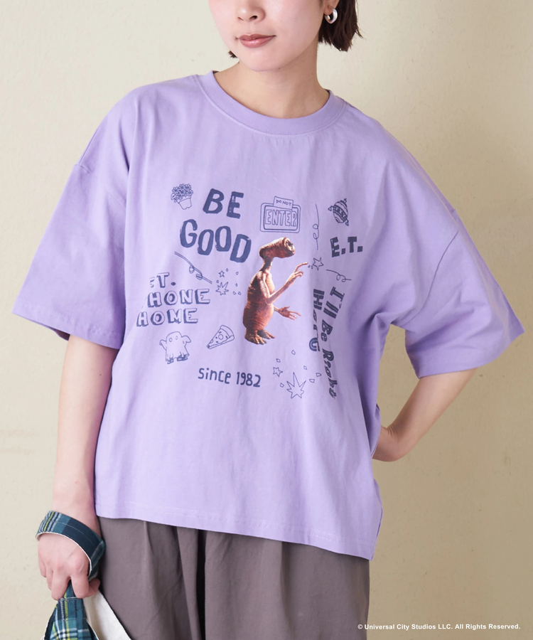 CUBE SUGAR(キューブシュガー) |21/-OE天竺 E.T. ドルマン Tシャツ