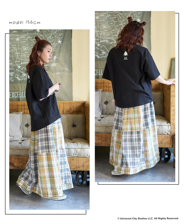 CUBE SUGAR(キューブシュガー) |21/-OE天竺 E.T. ドルマン Tシャツ