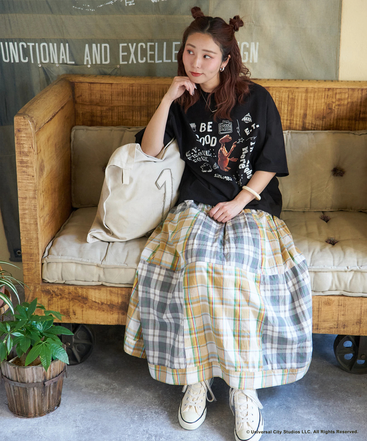 CUBE SUGAR(キューブシュガー) |21/-OE天竺 E.T. ドルマン Tシャツ