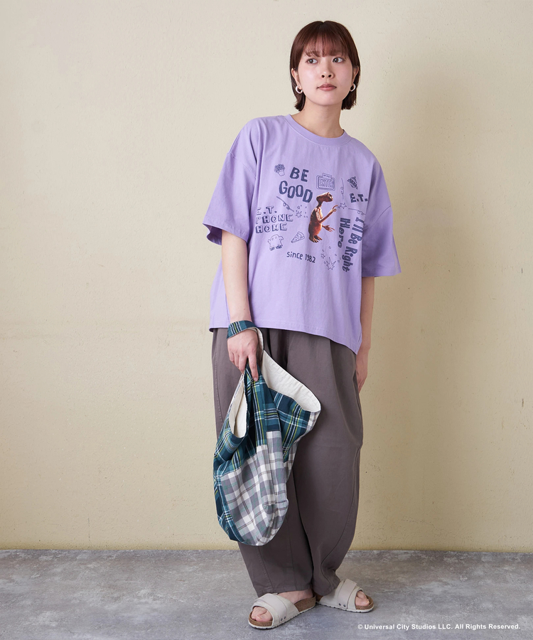 CUBE SUGAR(キューブシュガー) |21/-OE天竺 E.T. ドルマン Tシャツ