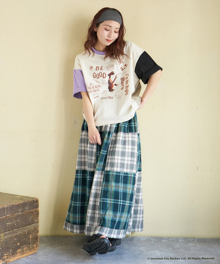 CUBE SUGAR(キューブシュガー) |21/-OE天竺 E.T. ドルマン Tシャツ