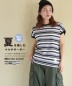 【春新作】レトロボーダー 汗染み軽減 ノースリーブ プルオーバー
