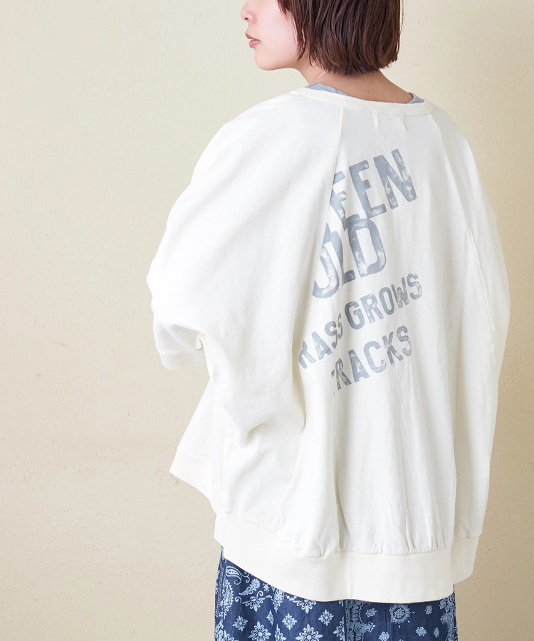 CUBE SUGAR(キューブシュガー) |【春新作】21/-OE天竺 汗染み防止加工 ドルマン カーディガン