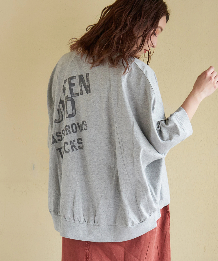 CUBE SUGAR(キューブシュガー) |【春新作】21/-OE天竺 汗染み防止加工 ドルマン カーディガン