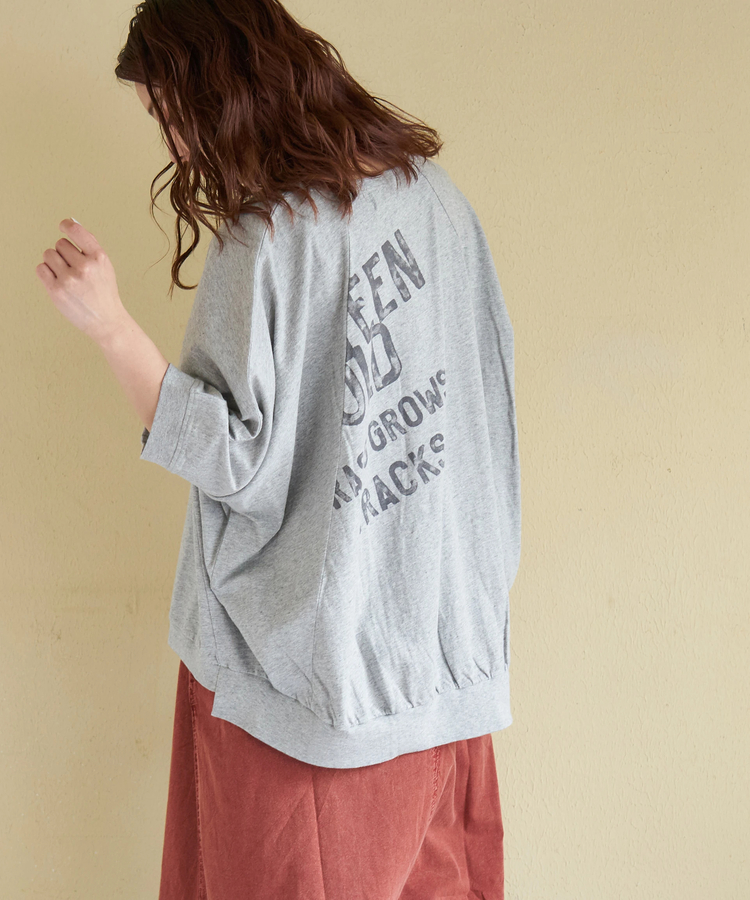 CUBE SUGAR(キューブシュガー) |【春新作】21/-OE天竺 汗染み防止加工 ドルマン カーディガン