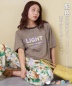 【春夏新作】30/-TC天竺 片染 ロゴ Tシャツ