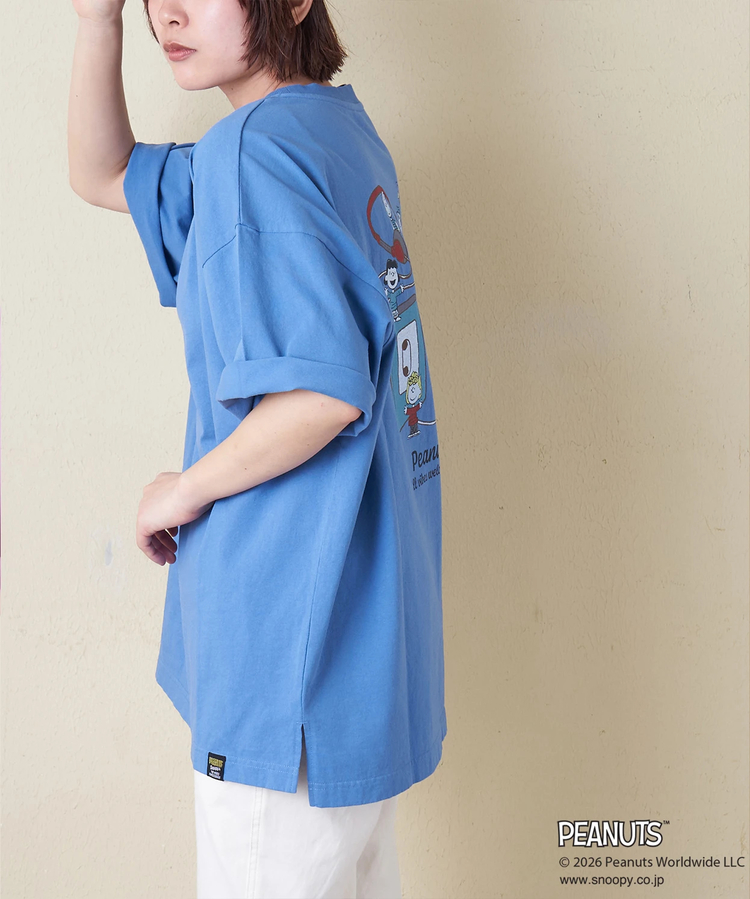 CUBE SUGAR(キューブシュガー) |PEANUTS ( ピーナッツ ) 21/-OE天竺 ミュージック Tシャツ