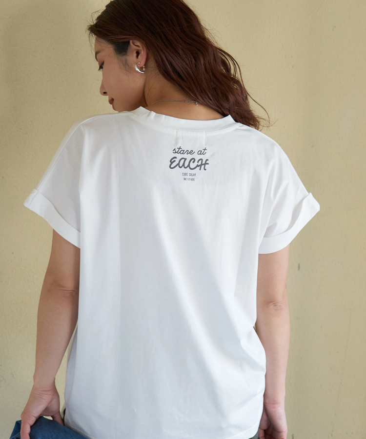 CUBE SUGAR(キューブシュガー) |【春新作】接触冷感 天竺 ヤッコ Tシャツ