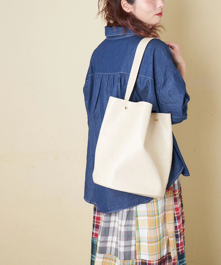 CUBE SUGAR(キューブシュガー) |【春新作】シンセティックレザー ポーチ付 ワンショルダー バッグ