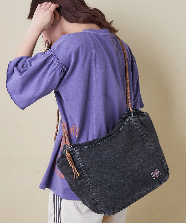 CUBE SUGAR(キューブシュガー) |【春新作】デニム コード ハンドル トートバッグ