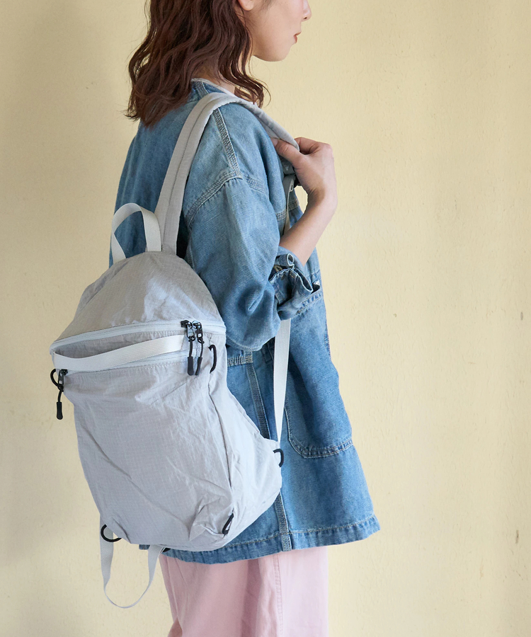 CUBE SUGAR(キューブシュガー) |【春新作】ナイロン リップストップ ポケッタブル リュック