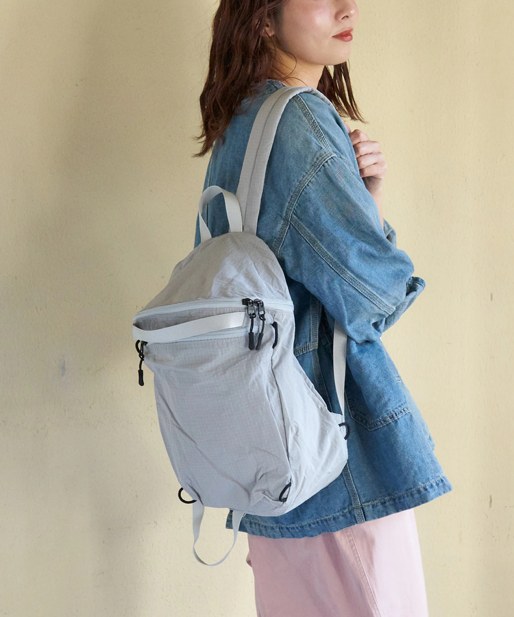 CUBE SUGAR(キューブシュガー) |【春新作】ナイロン リップストップ ポケッタブル リュック