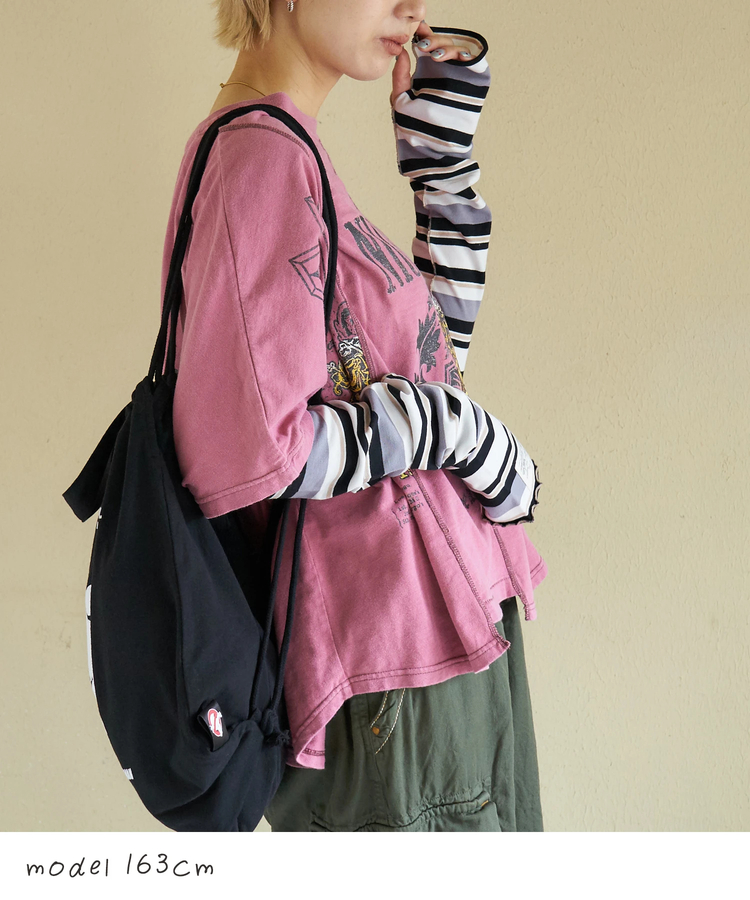 CUBE SUGAR(キューブシュガー) |【春新作】レトロボーダー 汗染み軽減 アームカバー