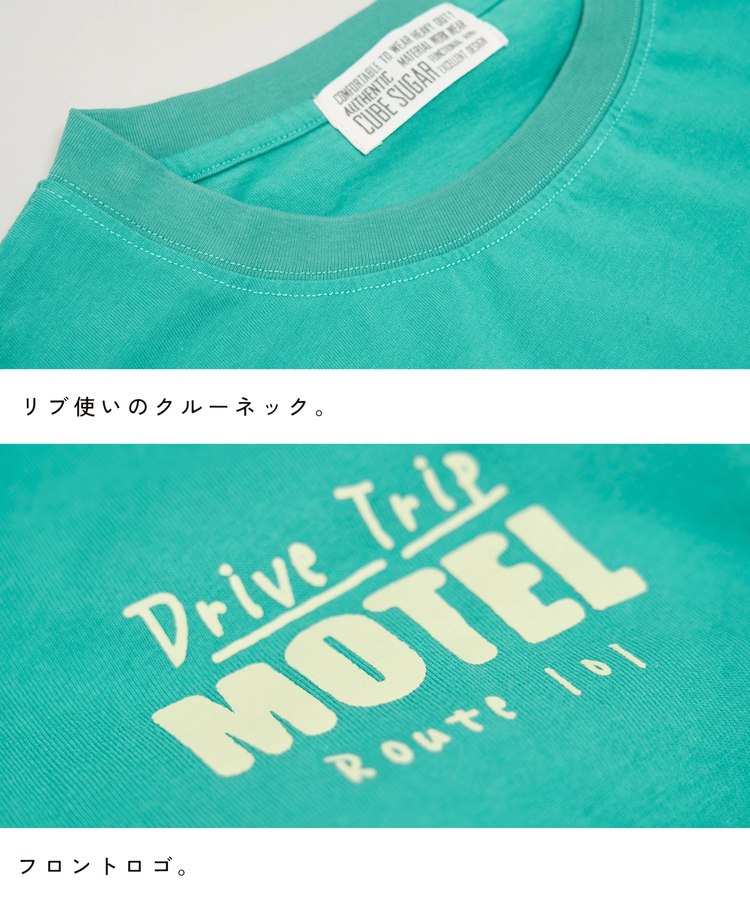 CUBE SUGAR(キューブシュガー) |【春夏新作】26/-天竺 発泡プリント ビッグTシャツ