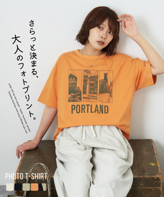 【春夏新作】26/-天竺 グラフィック Tシャツ