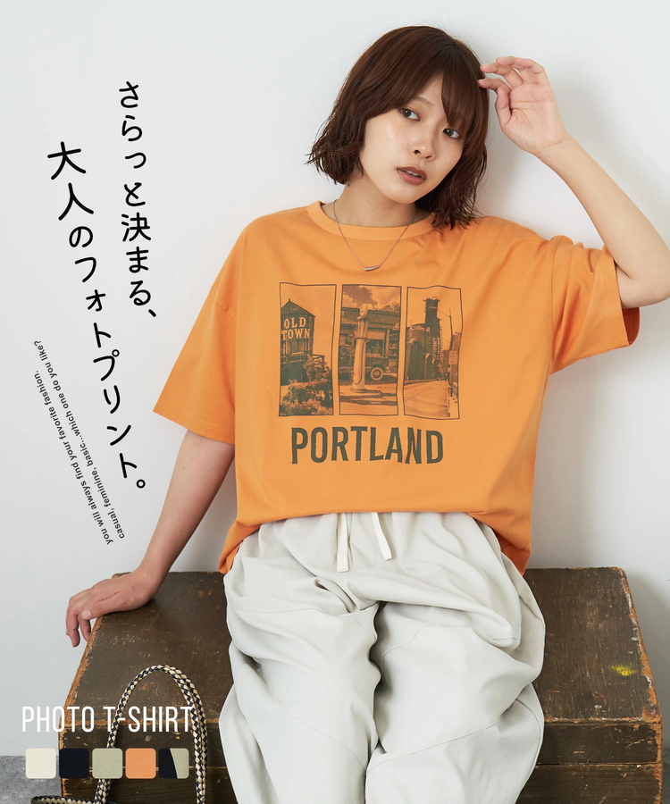 CUBE SUGAR(キューブシュガー) |【春夏新作】26/-天竺 グラフィック Tシャツ