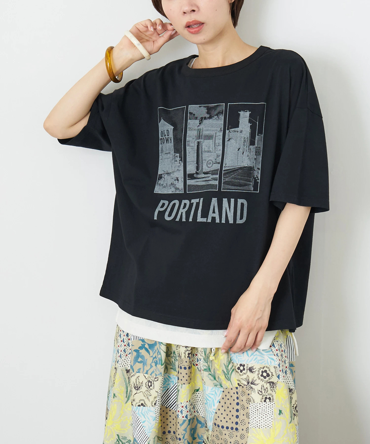 CUBE SUGAR(キューブシュガー) |【春夏新作】26/-天竺 グラフィック Tシャツ