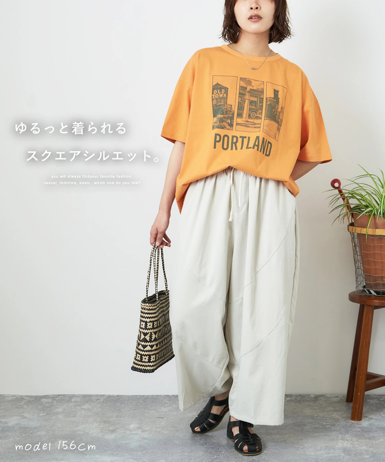 CUBE SUGAR(キューブシュガー) |【春夏新作】26/-天竺 グラフィック Tシャツ
