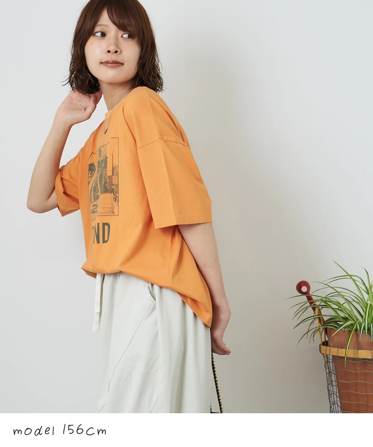 CUBE SUGAR(キューブシュガー) |【春夏新作】26/-天竺 グラフィック Tシャツ