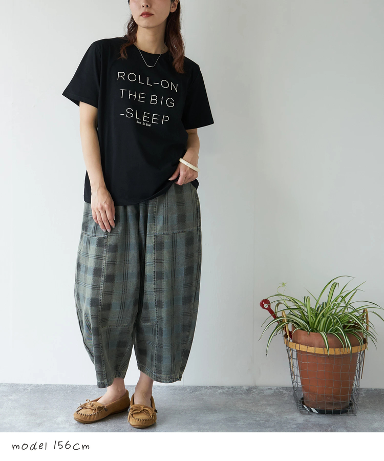 CUBE SUGAR(キューブシュガー) |【春夏新作】ブラシ 刺繍 ロゴ レギュラー Tシャツ