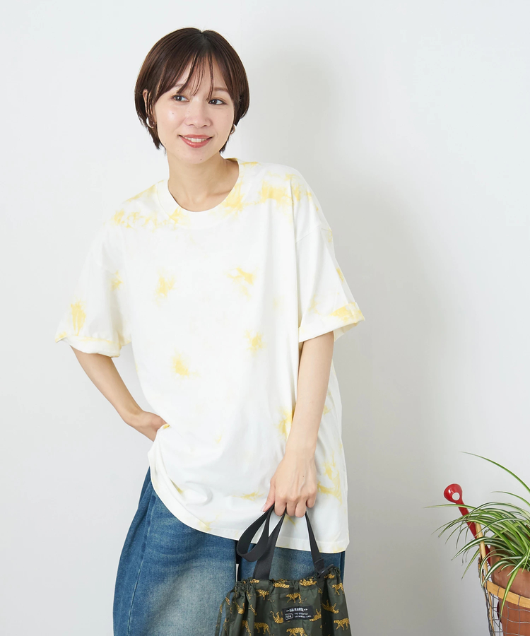 CUBE SUGAR(キューブシュガー) |【夏新作】タイダイ染め ビッグ Tシャツ