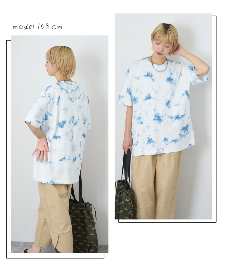 CUBE SUGAR(キューブシュガー) |【夏新作】タイダイ染め ビッグ Tシャツ
