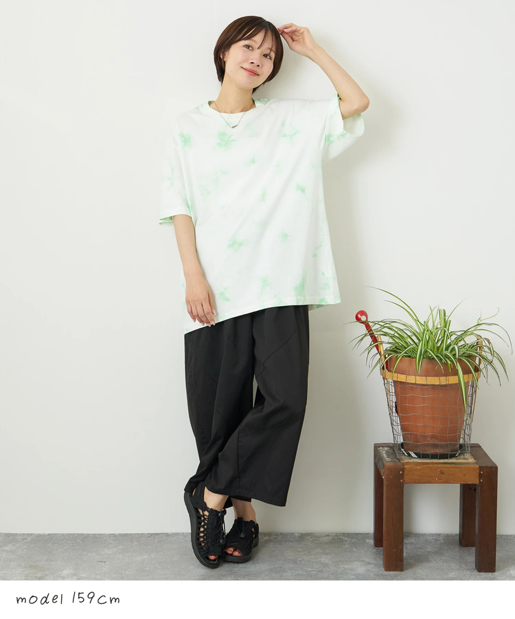 CUBE SUGAR(キューブシュガー) |【夏新作】タイダイ染め ビッグ Tシャツ
