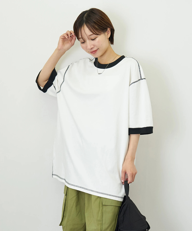 CUBE SUGAR(キューブシュガー) |【夏新作】ビッグ リンガー Tシャツ