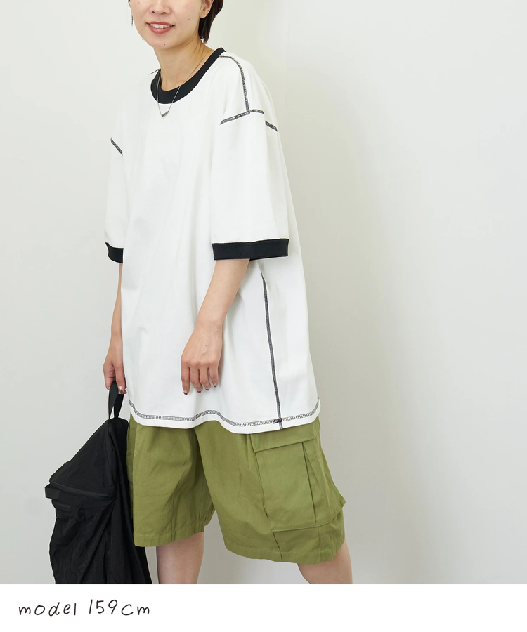 CUBE SUGAR(キューブシュガー) |【夏新作】ビッグ リンガー Tシャツ
