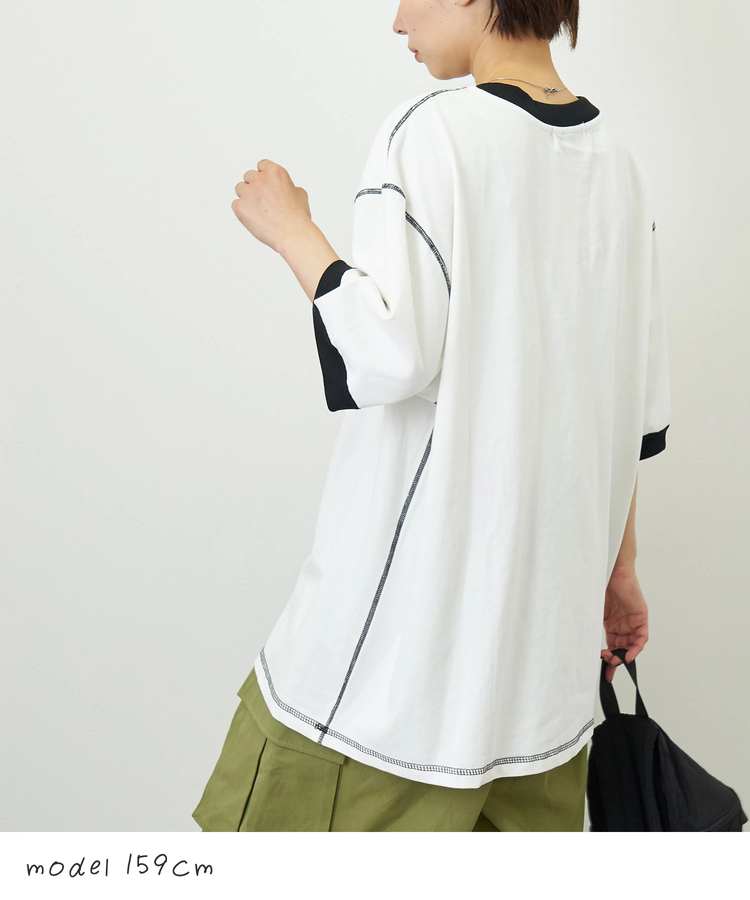CUBE SUGAR(キューブシュガー) |【夏新作】ビッグ リンガー Tシャツ