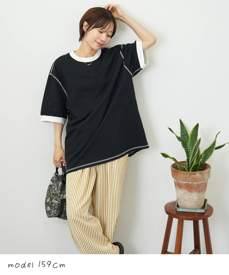 CUBE SUGAR(キューブシュガー) |【夏新作】ビッグ リンガー Tシャツ