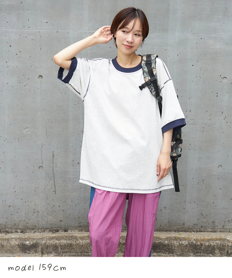 CUBE SUGAR(キューブシュガー) |【夏新作】ビッグ リンガー Tシャツ
