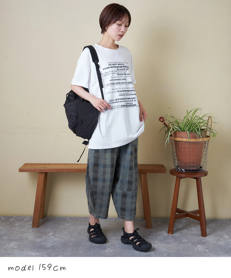 CUBE SUGAR(キューブシュガー) |【春夏新作】WEB限定 ロゴプリント Tシャツ