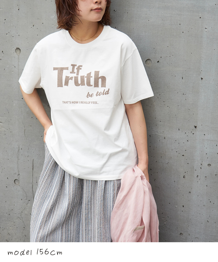 CUBE SUGAR(キューブシュガー) |【夏新作】26/-天竺 カットソー ビッグ ロゴ Tシャツ