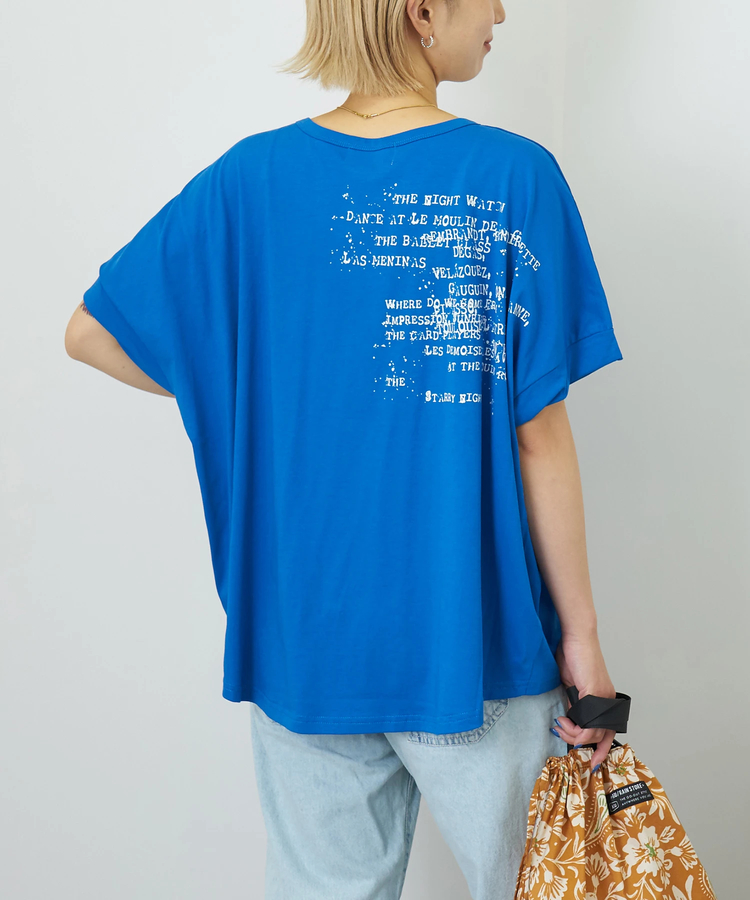 CUBE SUGAR(キューブシュガー) |【夏新作】冷感天竺 ドルマン タック入り プルオーバー Tシャツ