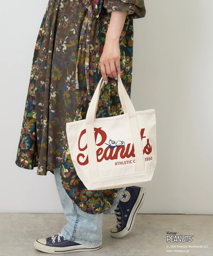 CUBE SUGAR(キューブシュガー) |【秋新作】PEANUTS ( ピーナッツ )  キャンバス トートバッグ