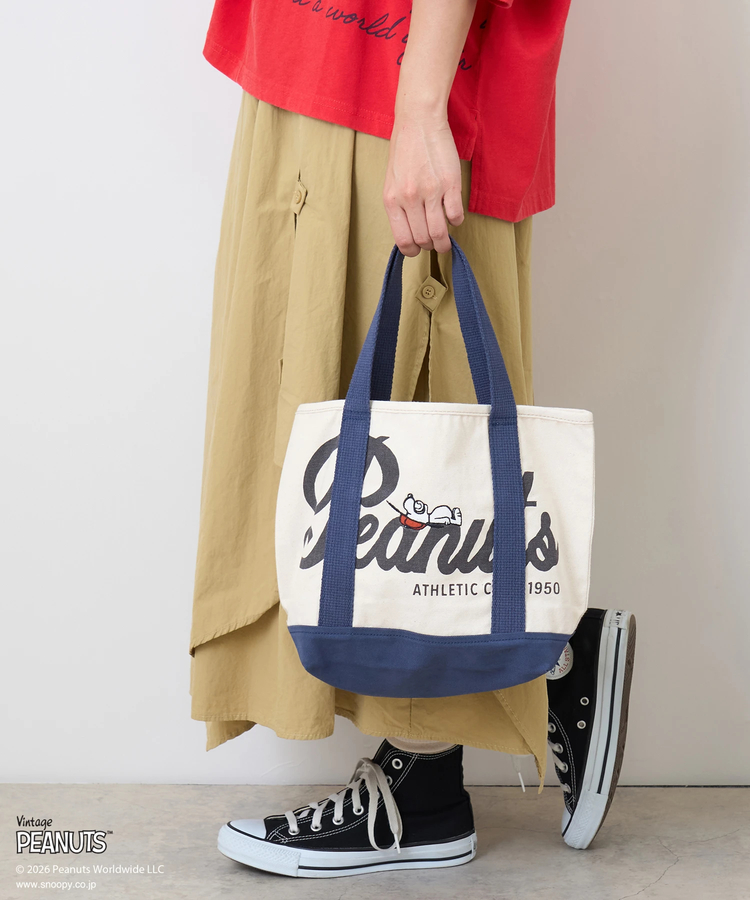 CUBE SUGAR(キューブシュガー) |【秋新作】PEANUTS ( ピーナッツ )  キャンバス トートバッグ