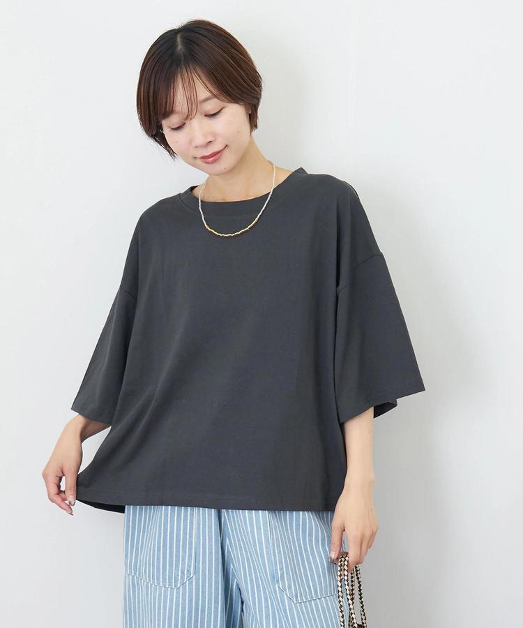 CUBE SUGAR(キューブシュガー) |【7/10頃発送予定】【夏新作】無地 ワイド Tシャツ