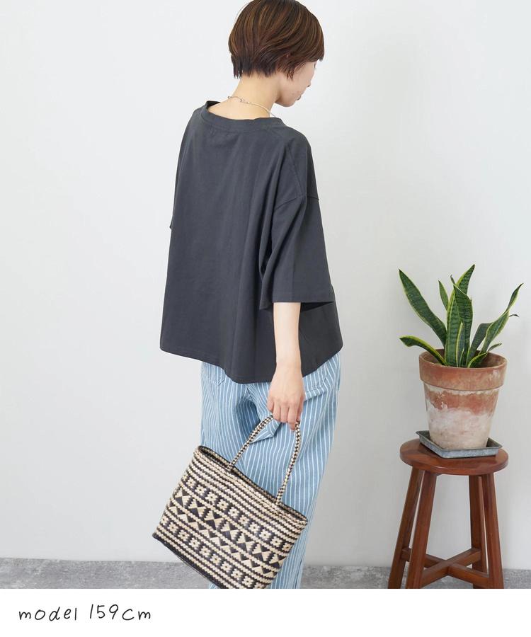CUBE SUGAR(キューブシュガー) |【7/10頃発送予定】【夏新作】無地 ワイド Tシャツ