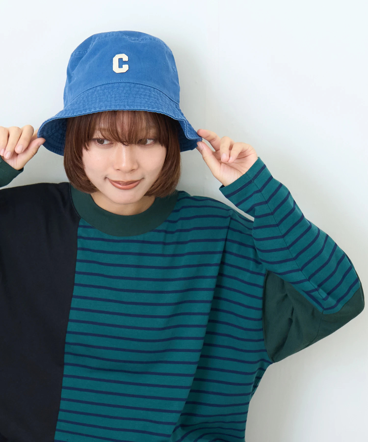 CUBE SUGAR(キューブシュガー) |【秋新作】ロゴワッペン付き バケットハット