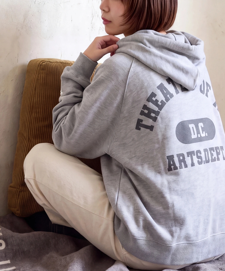 CUBE SUGAR(キューブシュガー) |【秋新作】バックプリント スウェット プルオーバーパーカー
