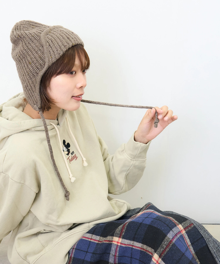 CUBE SUGAR(キューブシュガー) |【秋新作】ネップ × タムヤーン フライト ニット キャップ