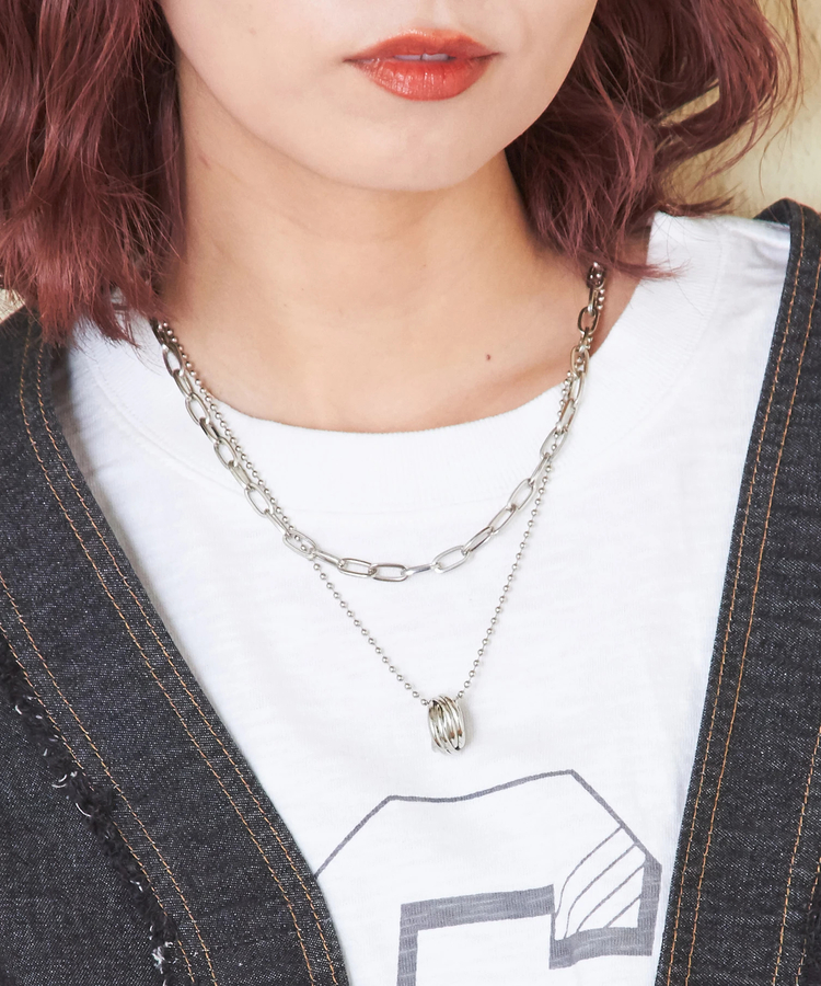 宅内まで LOWRYS FARM｜コイン2ホンセットネックレス | Rakuten Fashion